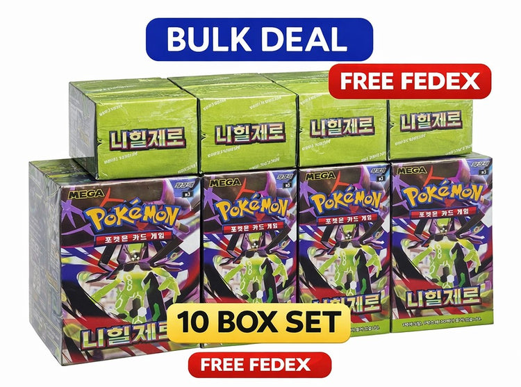 Pokémon Korean M3 Nihil Zero Booster Box 30 Packs