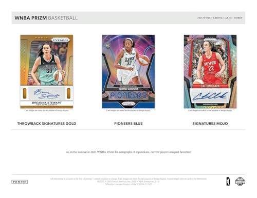 Panini 2025 WNBA Prizm Basketball Hobby Box