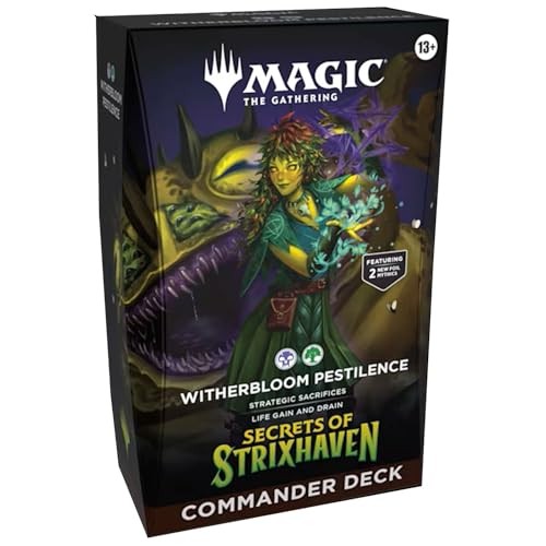 Wizards Of The Coast Magic: The Gathering Secrets Of Strixhaven Commander Deck