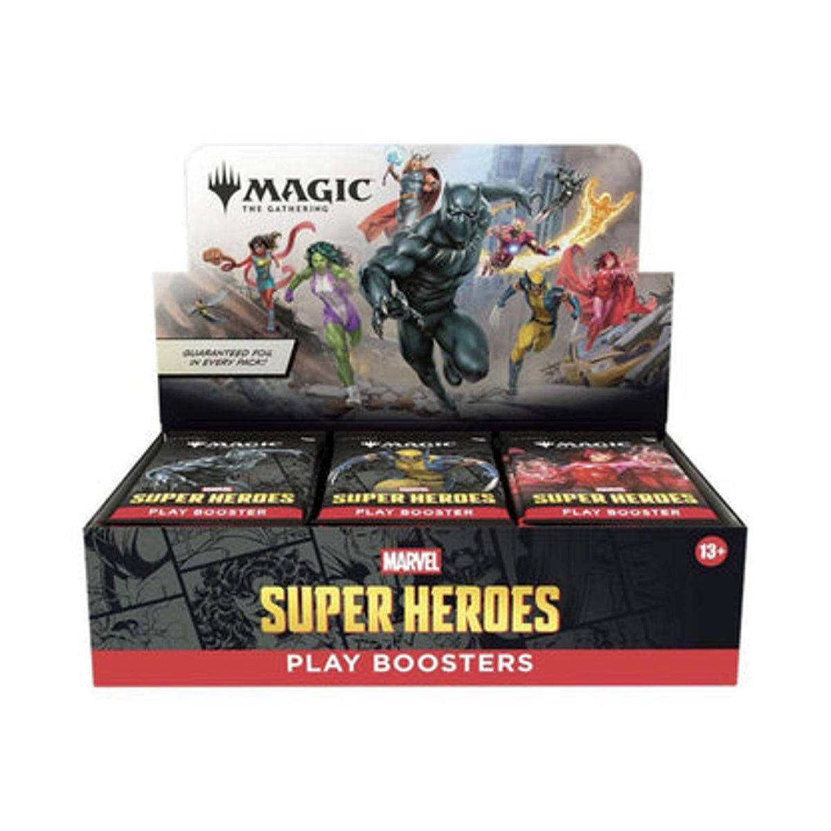 Magic: The Gathering Marvel Super Heroes Play Booster Box Display Box 30 Packs