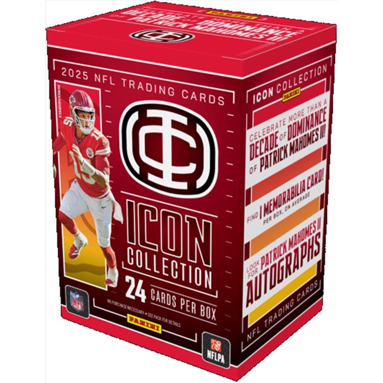 Panini 2025 Mahomes Icon Collection Football Blaster Box