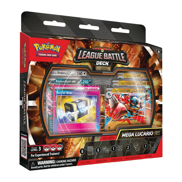 The Pokémon Company International Pokémon TCG Mega Lucario ex League Battle Deck 60-Card Deck