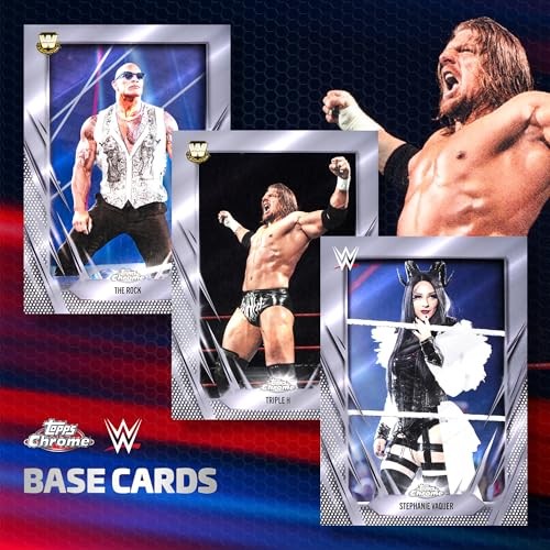 Topps 2026 Chrome WWE Mega Box 6 Packs