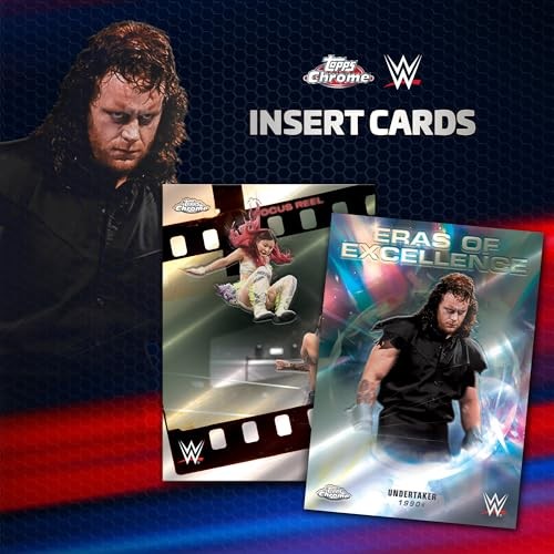 Topps 2026 Chrome WWE Mega Box 6 Packs