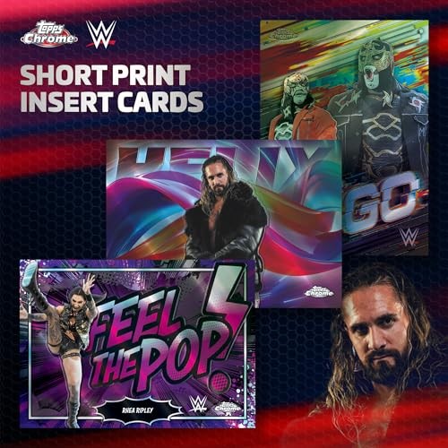 Topps 2026 Chrome WWE Mega Box 6 Packs