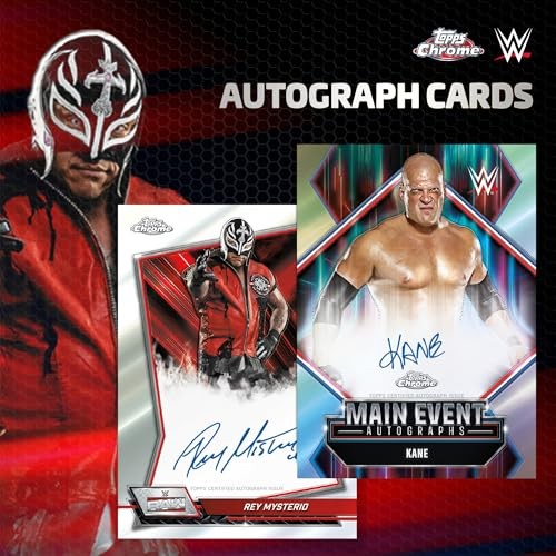 Topps 2026 Chrome WWE Mega Box 6 Packs
