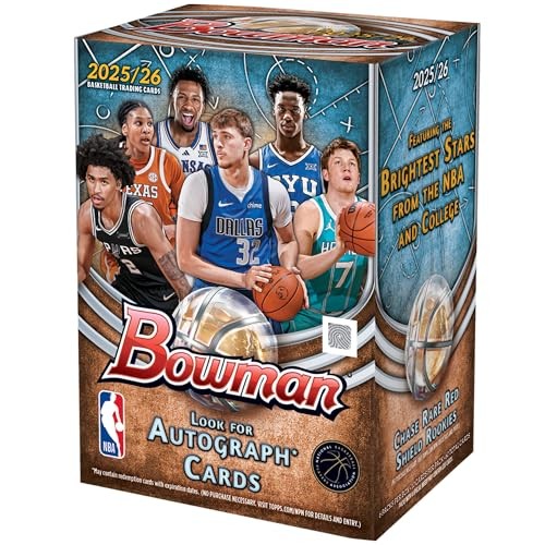 Topps 2025-26 Bowman Basketball Value Blaster Box