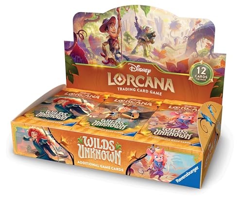 Ravensburger Disney Lorcana Tcg Wilds Unknown Booster Box 24 Packs