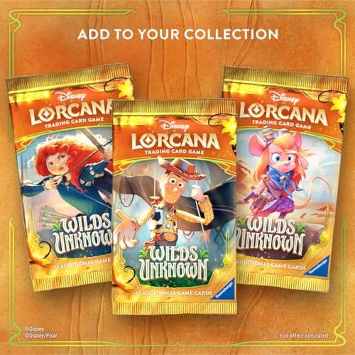 Ravensburger Disney Lorcana Tcg Wilds Unknown Booster Box 24 Packs