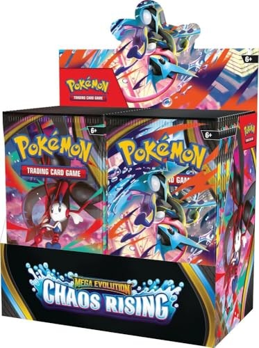 Pokémon Mega Evolution Chaos Rising Booster Box