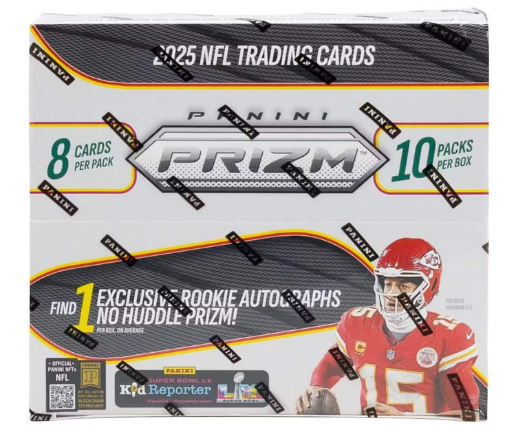 Panini 2025 Prizm Football No Huddle Hobby Box