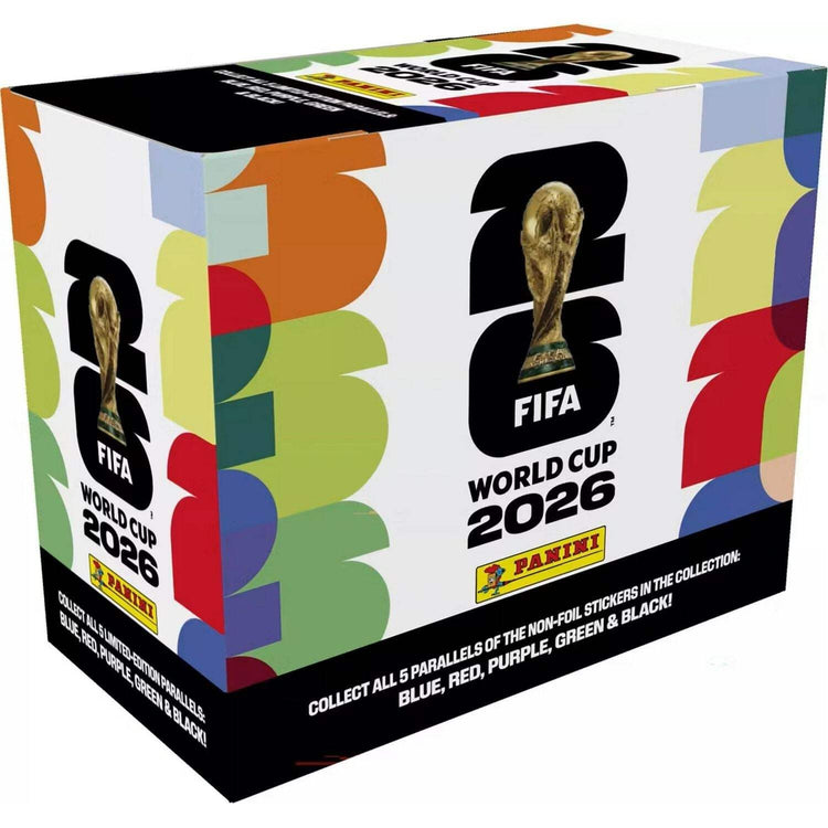 Panini 2026 FIFA World Cup Sticker Collection Box of 25 Packs