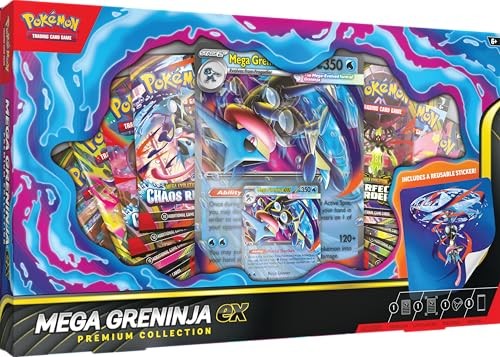 Pokémon Mega Greninja ex Premium Collection Box