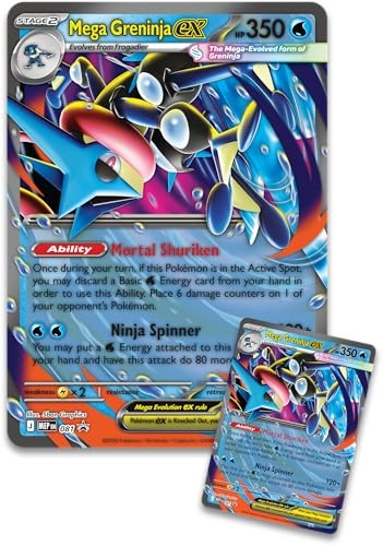 Pokémon Mega Greninja ex Premium Collection Box