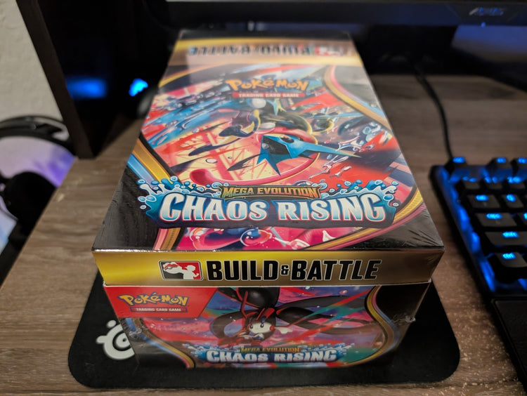 Pokémon Mega Evolution Chaos Rising Build & Battle Box