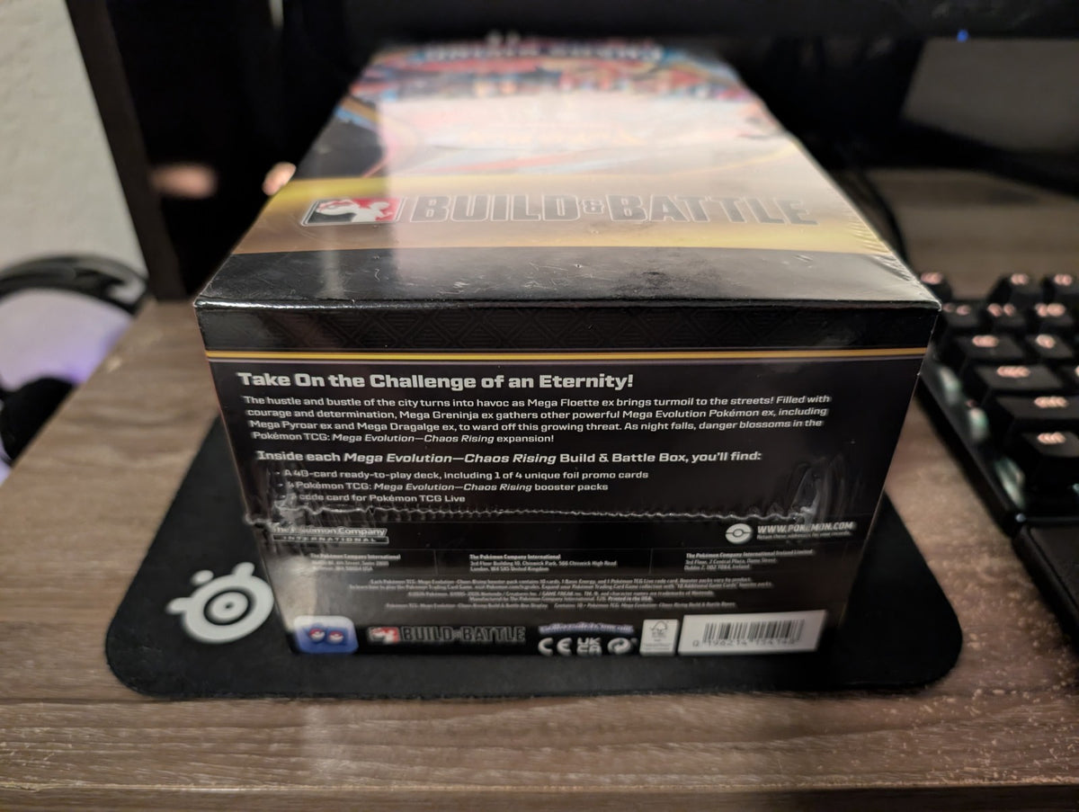 Pokémon Mega Evolution Chaos Rising Build & Battle Box