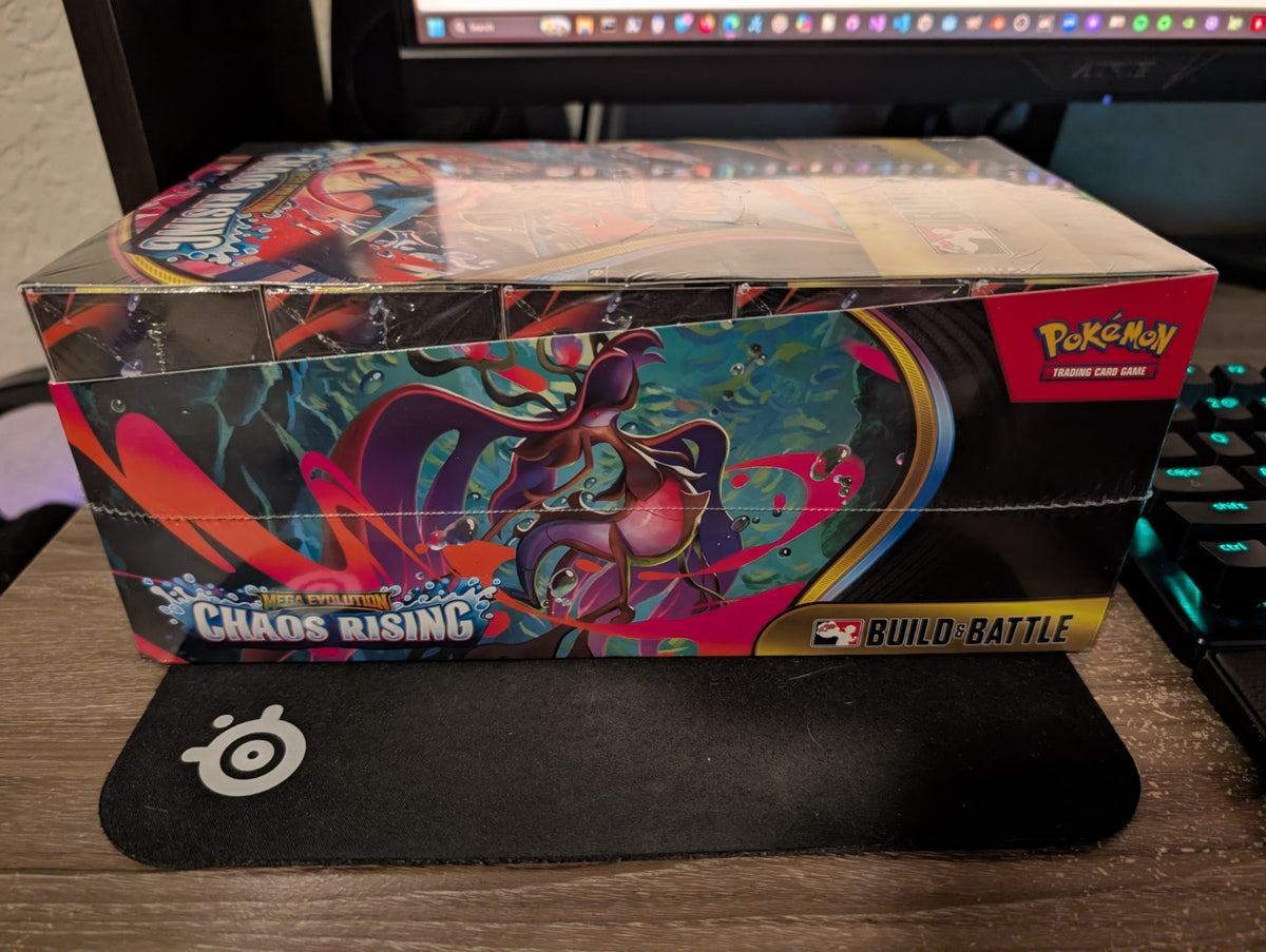Pokémon Mega Evolution Chaos Rising Build & Battle Box