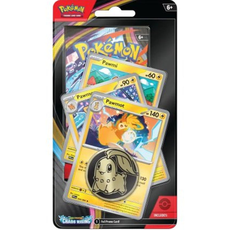 Pokémon Mega Evolution Chaos Rising Checklane Blister
