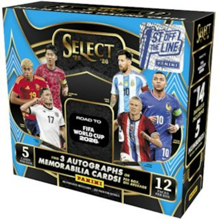 2025/26 Panini Select Road to FIFA World Cup Hobby Box