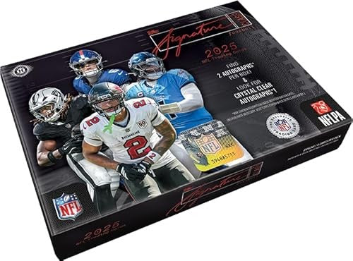 Topps 2025 Signature Class Football Hobby Box 8 Packs