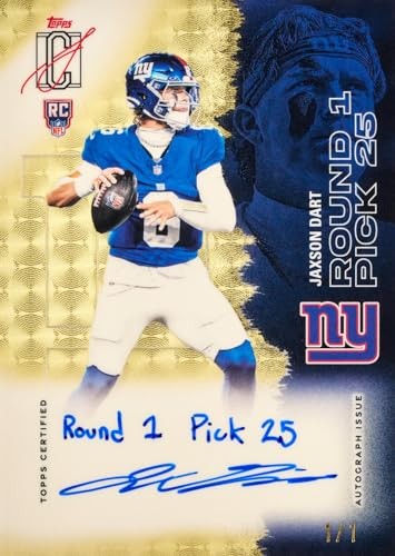 Topps 2025 Signature Class Football Hobby Box 8 Packs