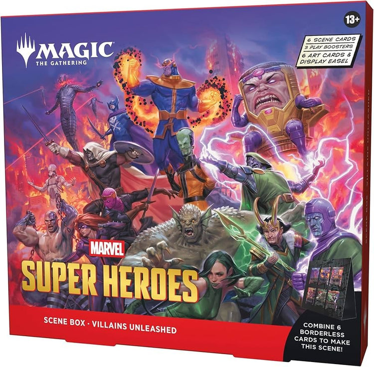 Wizards Of The Coast Magic The Gathering Marvel Super Heroes Scene Box
