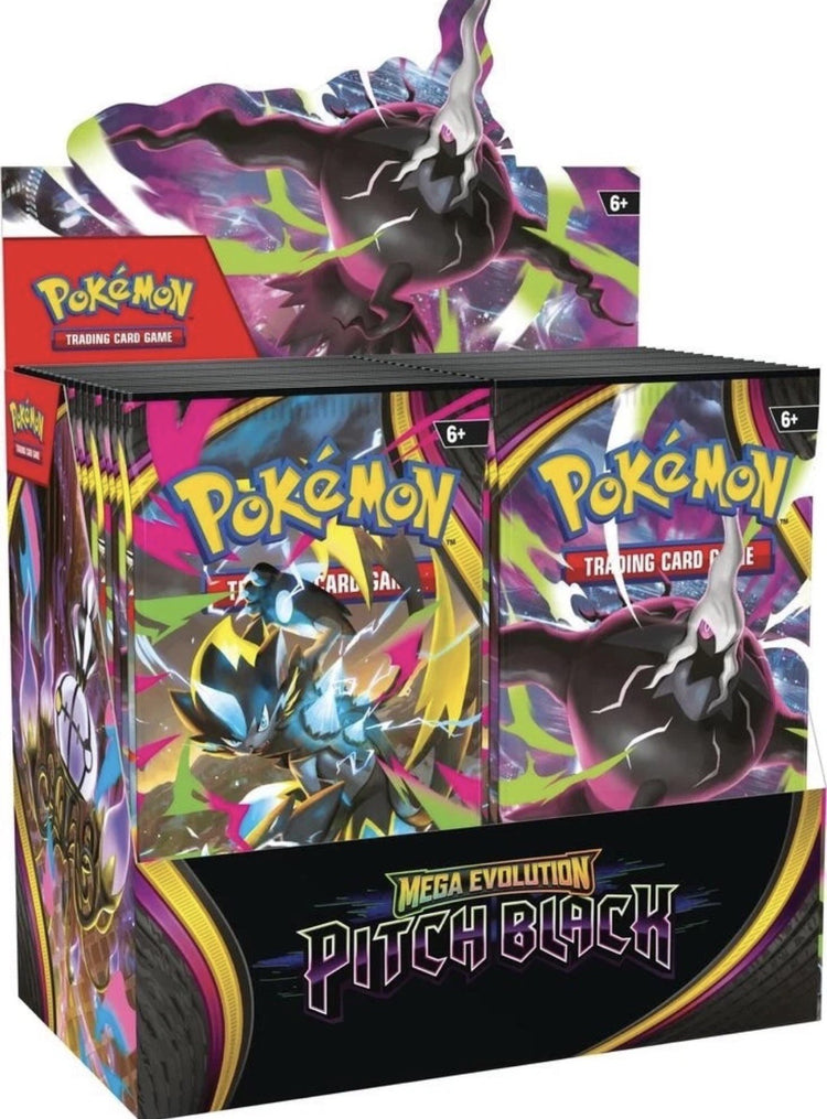 Mega Evolution - Pitch Black Pokémon TCG Evoluzione Presentation Box Booster