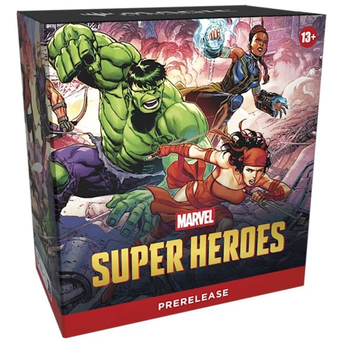 Digital Heroes Wizards Magic MTG Marvel Super Heroes Prerelease Pack