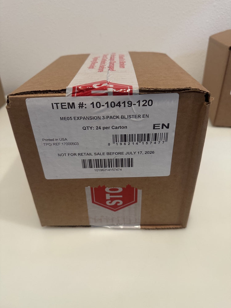 The Pokémon Company International Pokémon TCG Mega Evolution Pitch Black Triple Pack 3 Booster Packs