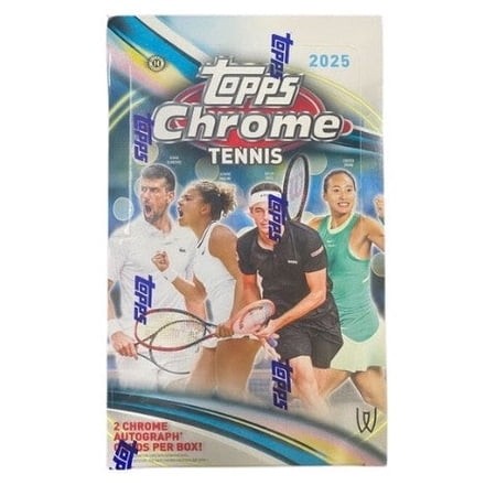 Topps 2025 Chrome Tennis Hobby Box