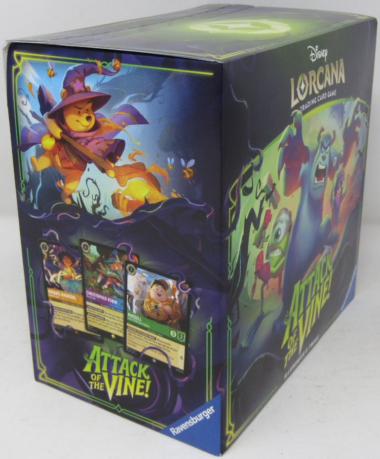 Ravensburger Disney Lorcana Tcg Attack of the Vine! Illumineer's Trove 8 Booster Packs