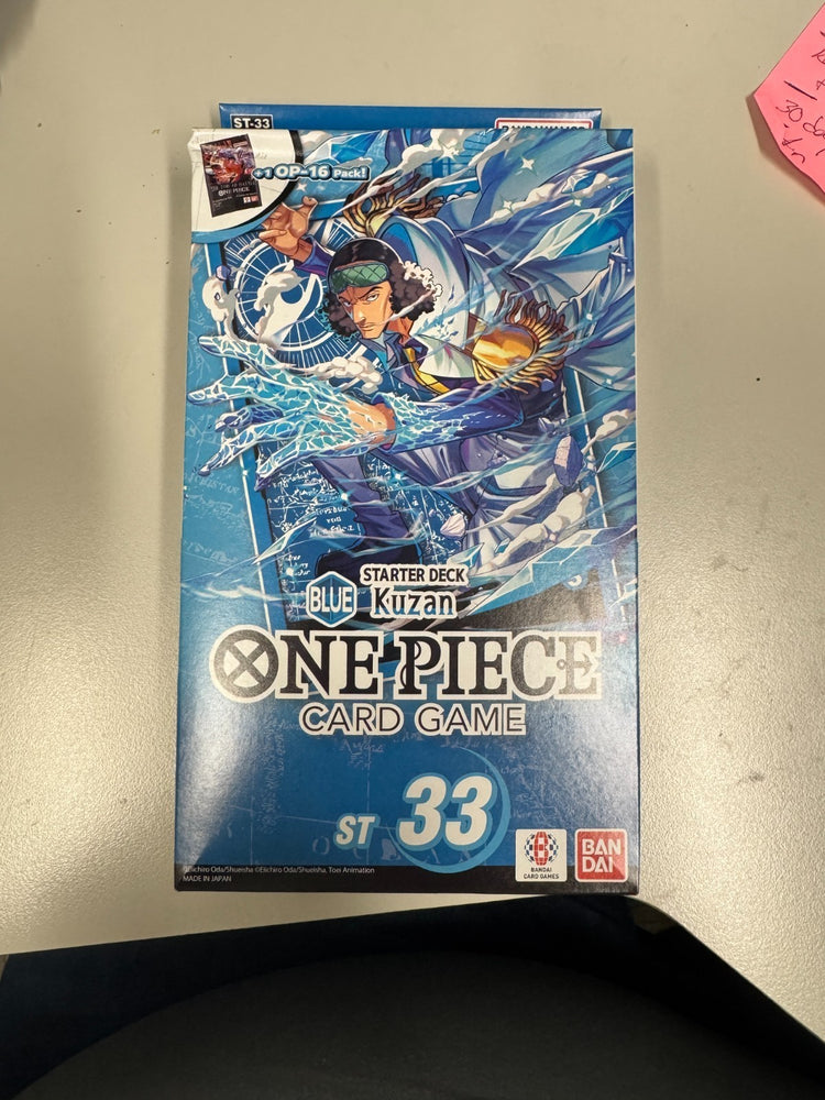 Bandai Namco One Piece Card Game Starter Deck ST-33 Mono-Blue Control Deck