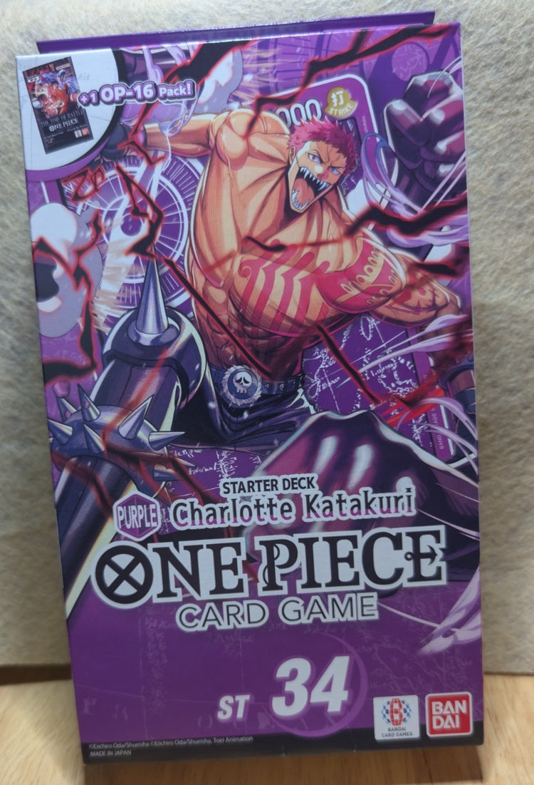 BANDAI HOBBY One Piece Starter Deck 34 M9.5