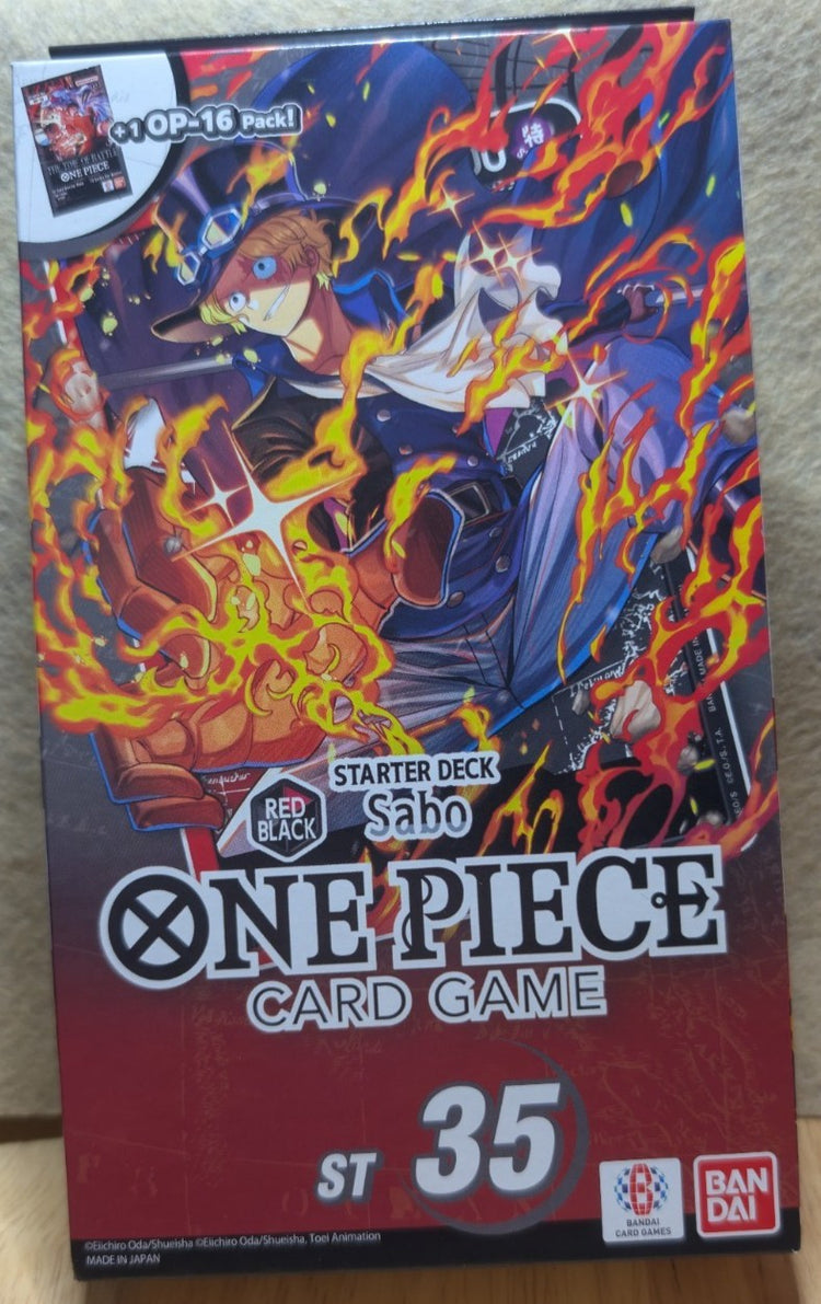 Bandai Namco One Piece Card Game Starter Deck ST-35 Red-Black Midrange Combat Deck