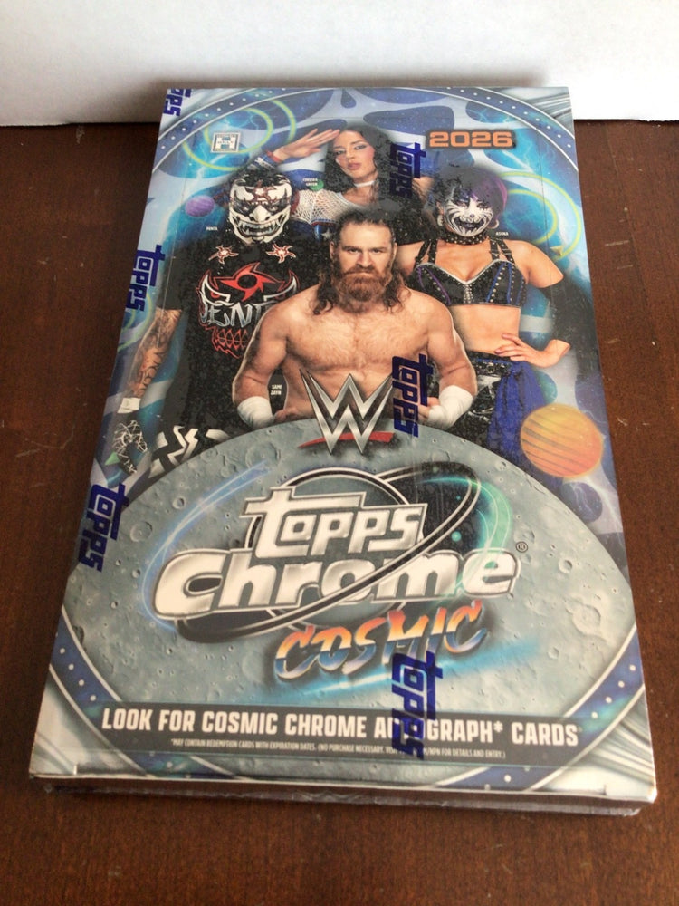 Topps 2026 Cosmic Chrome WWE Hobby Box