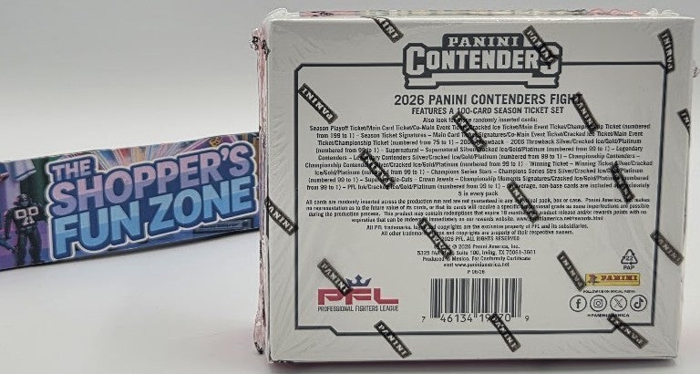 Panini 2026 Contenders PFL Professional Fighters League Hobby Box