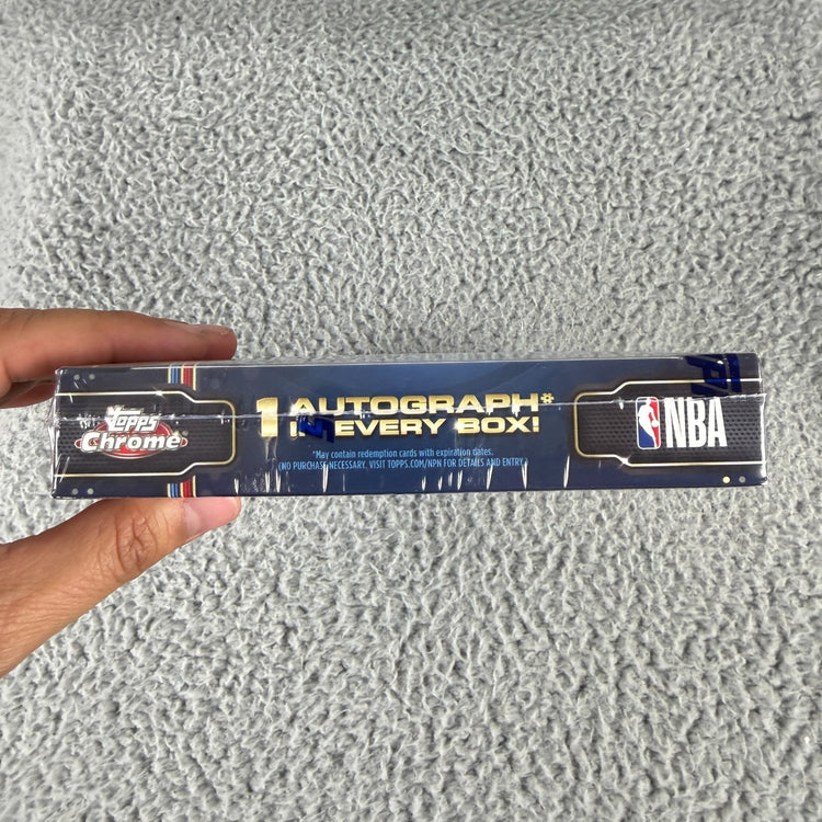 Topps 2025-26 Chrome Updates Basketball Hobby Box Factory Sealed