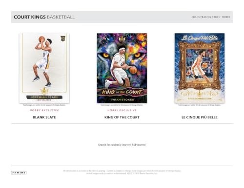 Columbia Sports Cards And More 2025/26 Panini Court Kings Basketball Hobby Box