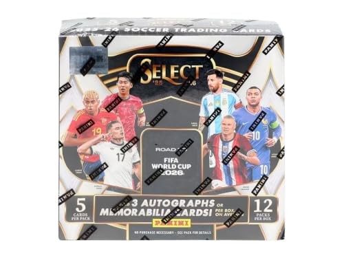 2025/26 Panini Select Road to FIFA World Cup Hobby Box