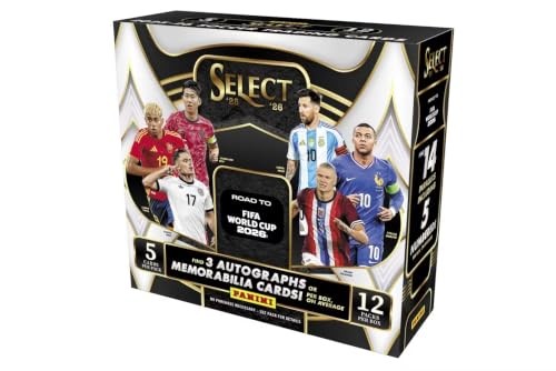 2025/26 Panini Select Road to FIFA World Cup Hobby Box