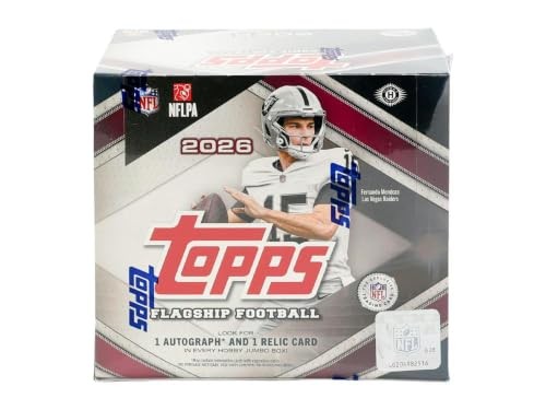 Topps 2026 Flagship Football Hobby Jumbo Box