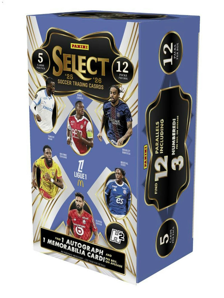 2025/26 Panini Select Ligue 1 Soccer H2 Box
