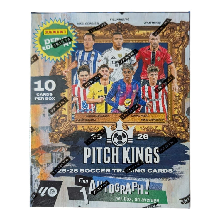 Columbia Sports Cards And More 2025-26 Panini Pitch Kings Hobby International Box