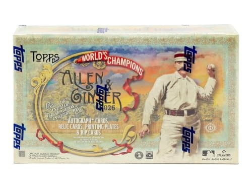 Topps 2026 Allen & Ginter Baseball Hobby Box