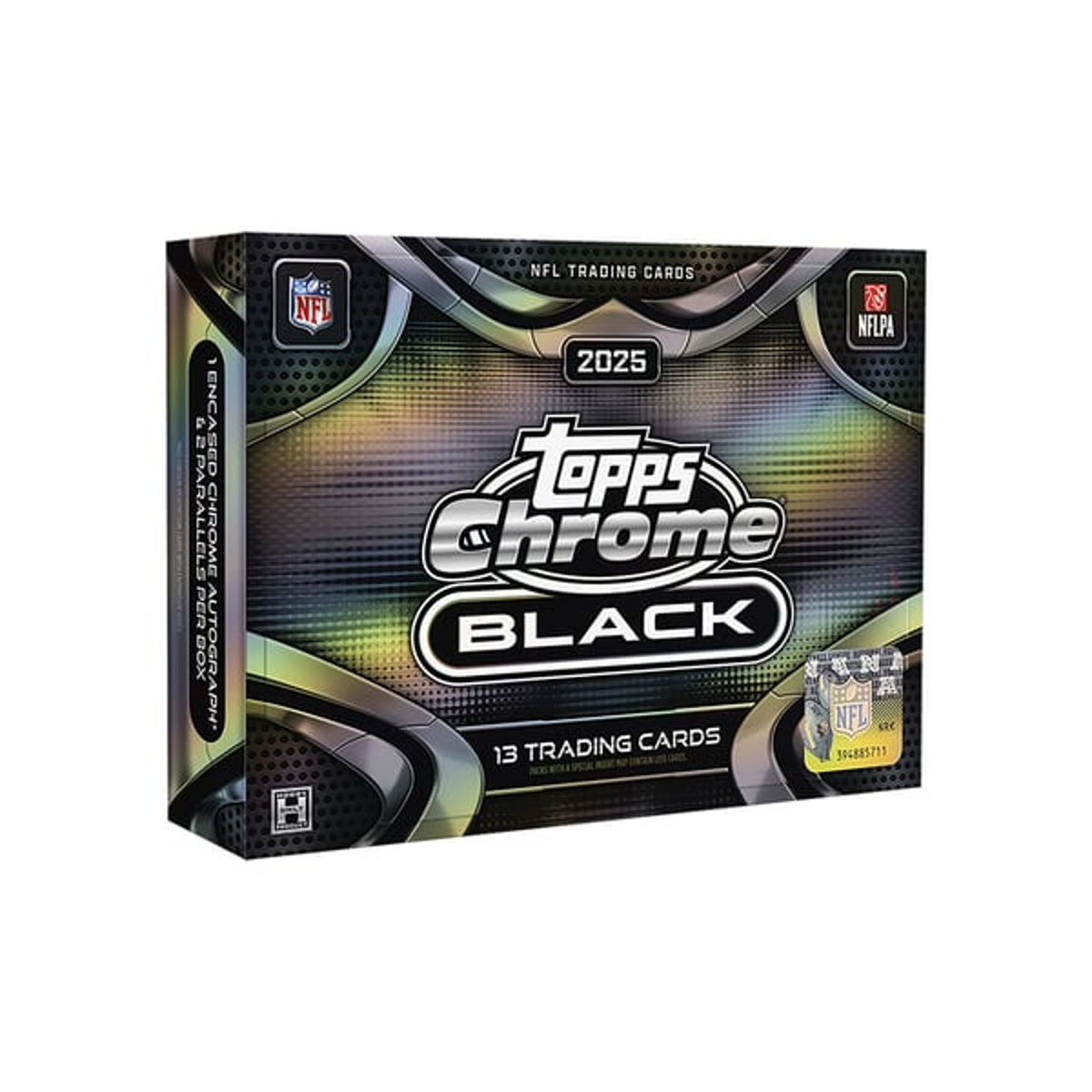 Topps 2025 Chrome Black Football Hobby Box