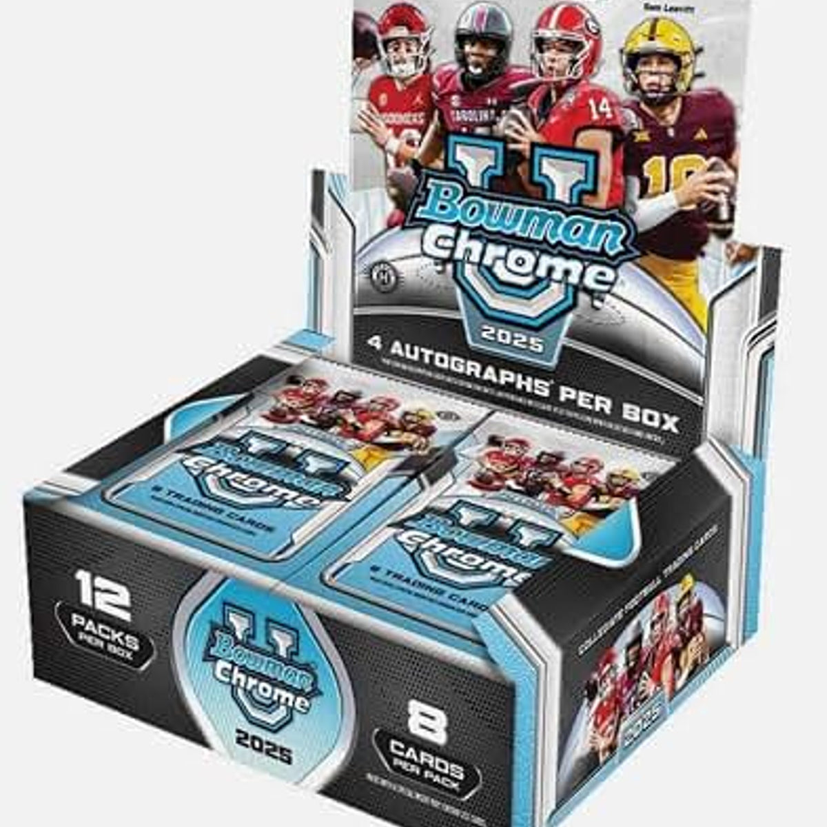 HOFBC 2025 Bowman University Chrome Football Hobby Box