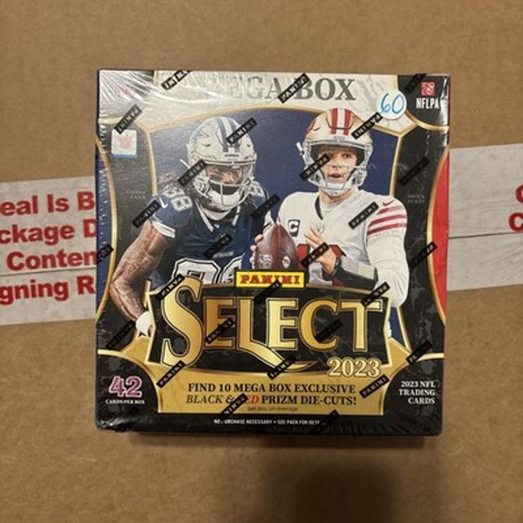 Panini 2023 Select Football Mega Box Black Red Prizm's
