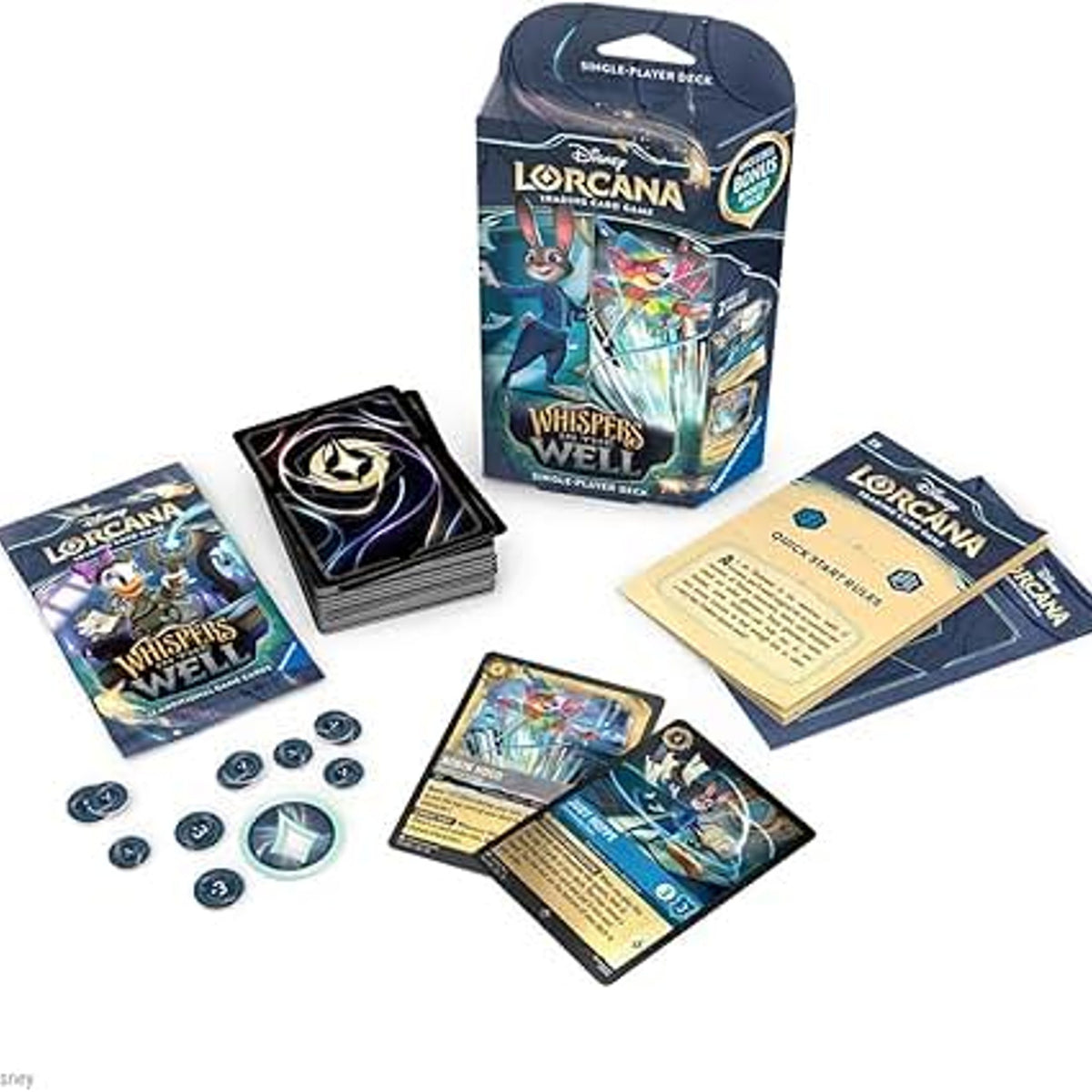 Ravensburger Disney Lorcana Whispers in the Well Chapter 10 Single-Player Deck 60 Cards