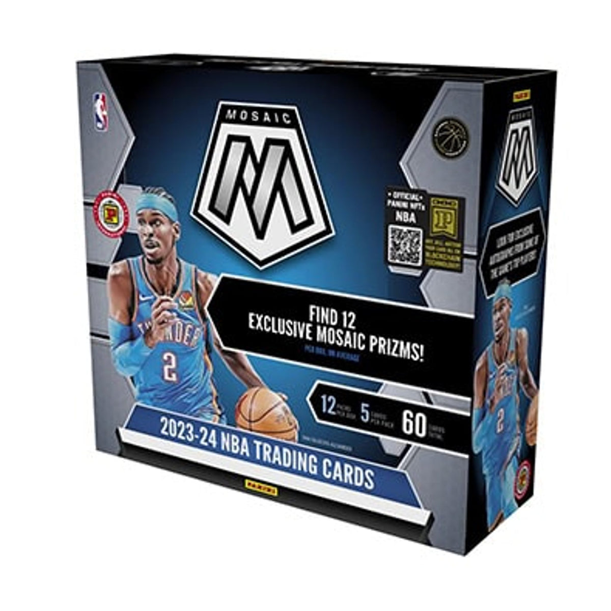 Panini Mosaic Basketball 2023-24 Hobby International Box