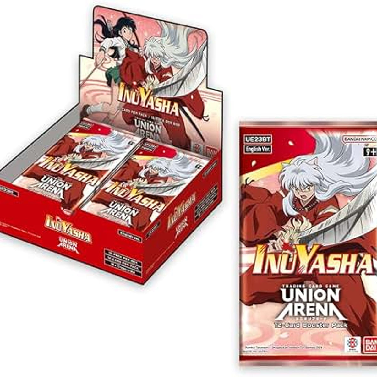 BANDAI Union Arena CCG Inuyasha Booster Box 16 Packs